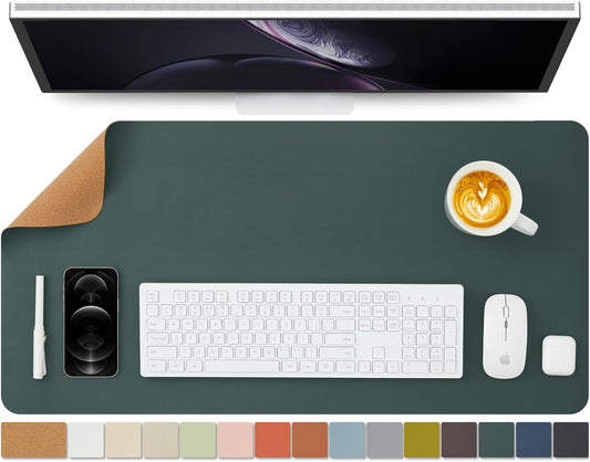 Dual-Sided Cork Desk Mat - Ultimate Desk Organization