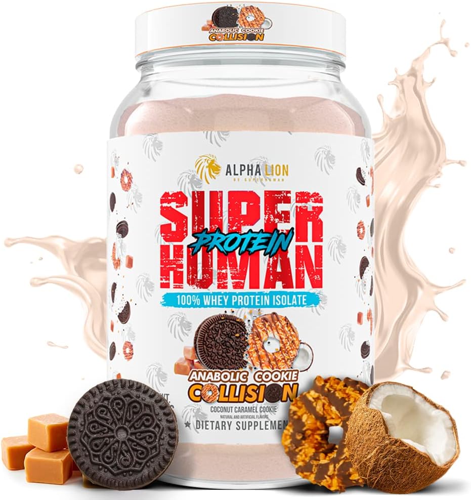 Superhuman Whey Protein Powder for Muscle Recovery & Growth