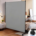 Room Divider 73x75in Large Privacy Screen - Portable Single Panel