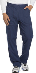 Dynamix Scrub Pants for Men with Zip Fly - Athletic Fit for XS-5XL