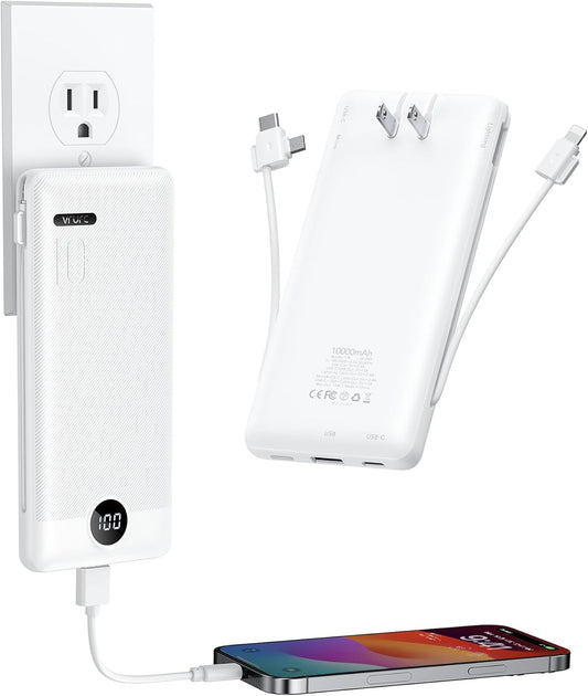 Fast Charging Slim Power Bank - 10000mAh
