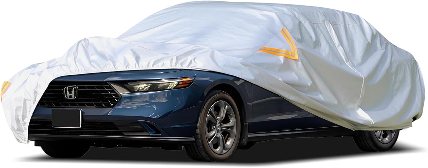 Car Cover Waterproof All Weather for Sedans 187in to 192in