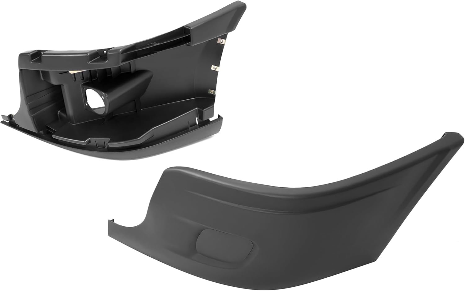 KUAFU LH Front Bumper End Cap for 2008-2017 Freightliner