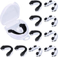 Sport Mouth Guards 10 Pack - Durable Gum Teeth Armor for Contact