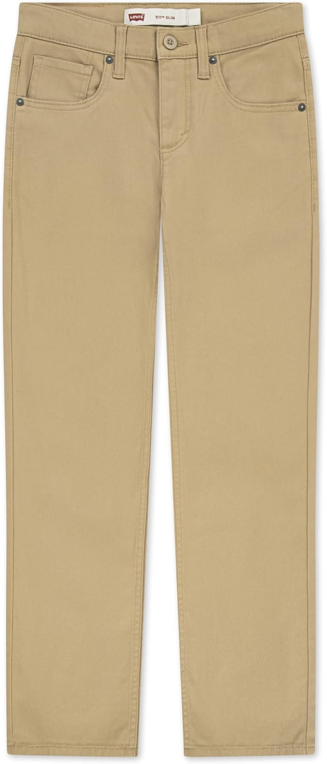 Levi's Boys 511 Slim Fit Woven Pants for Active Kids