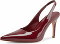 heelchic Slingback Heels Pointed Toe Stiletto Pumps - 2.95in elegance