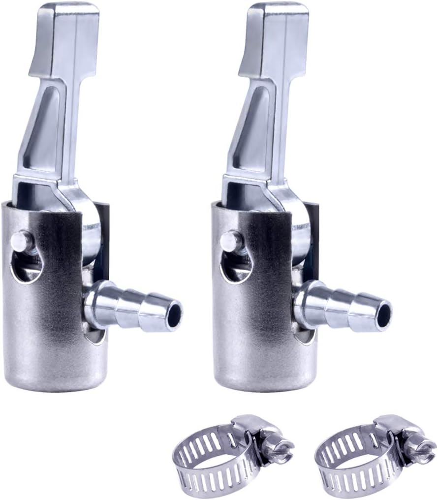 LUMITECO 1/4 Lock-On Metal Air Chuck - 2Pack