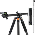 Carbon Fiber Horizontal Tripod 75 in with 360 Ball Head - Travel Ready