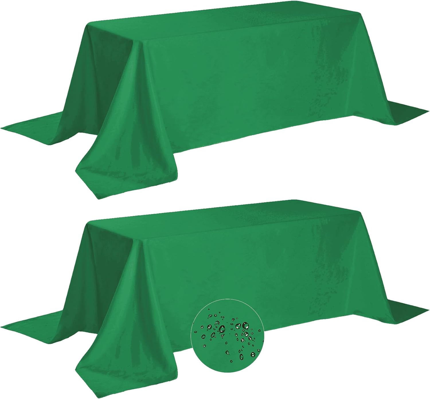 Fokitut Waterproof Rectangle Tablecloth for Elegant Dining