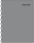 Office Depot 2025-2026 Academic Planner, Eco-Friendly, Gray, Monthly View