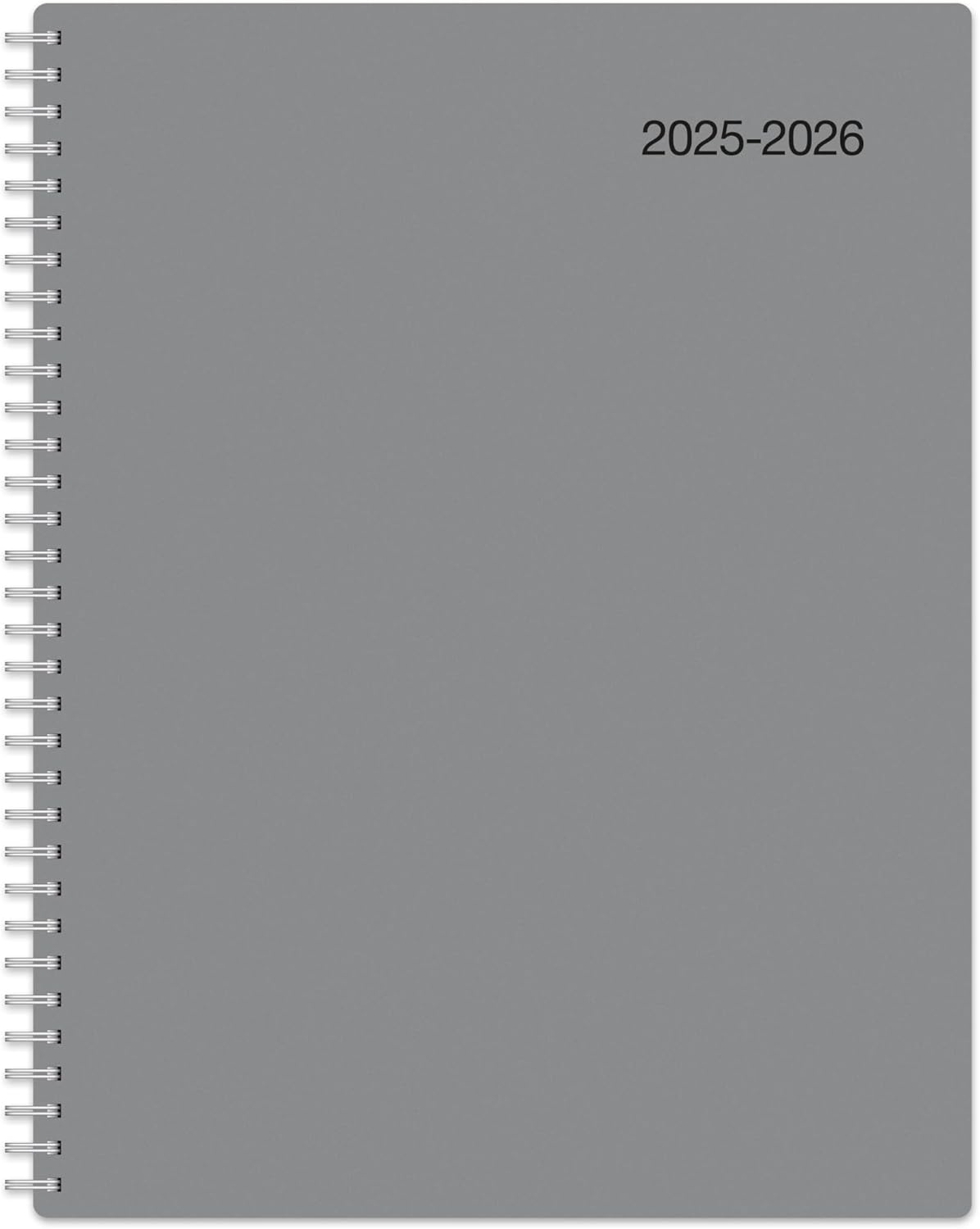Office Depot 2025-2026 Academic Planner, Eco-Friendly, Gray, Monthly View