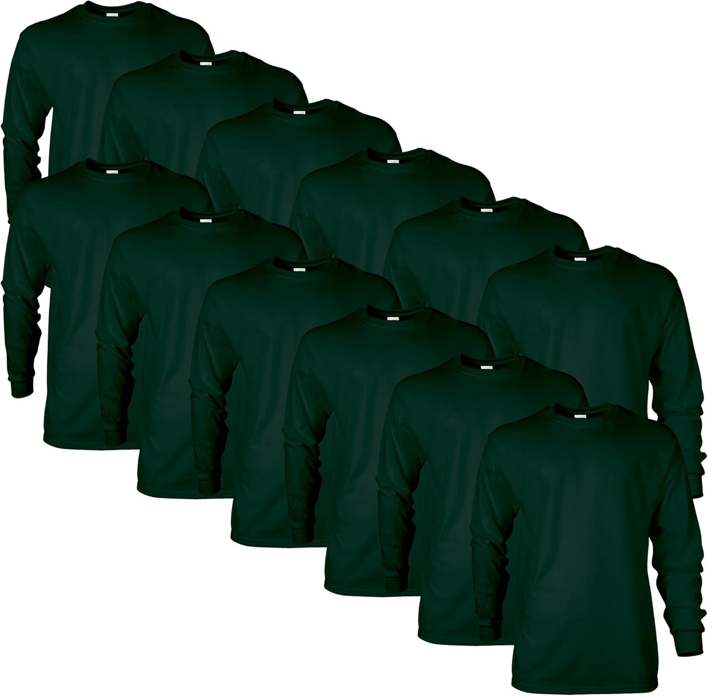Gildan Adult Ultra Cotton Long Sleeve T-Shirt Multipack Review