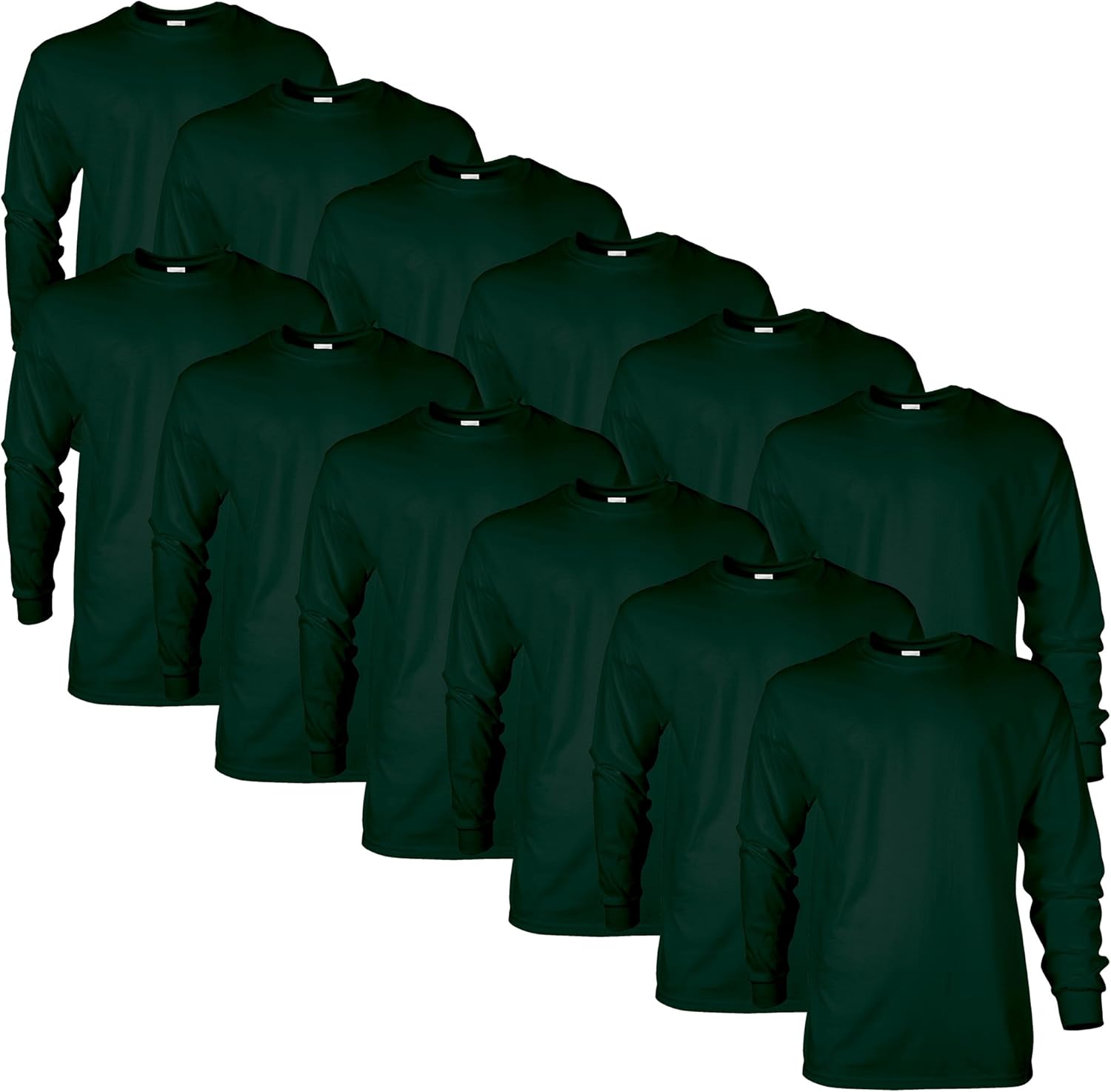 Gildan Adult Ultra Cotton Long Sleeve T-Shirt Multipack Review