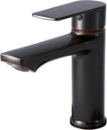 BELZ Oil Rubbed Bronze Bathroom Faucet - Single Handle One Hole