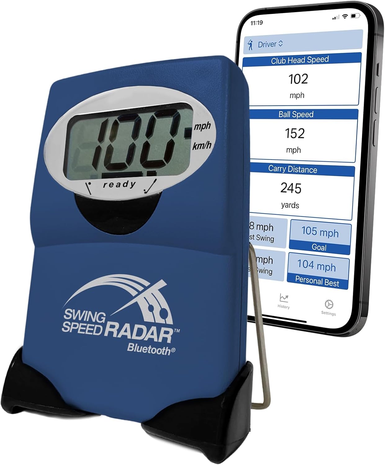 Golf Training Tool for Accurate Club Speed Measurement 20-200 MPH