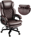 500lbs Heavy-Duty Executive Office Chair - Qusaphy