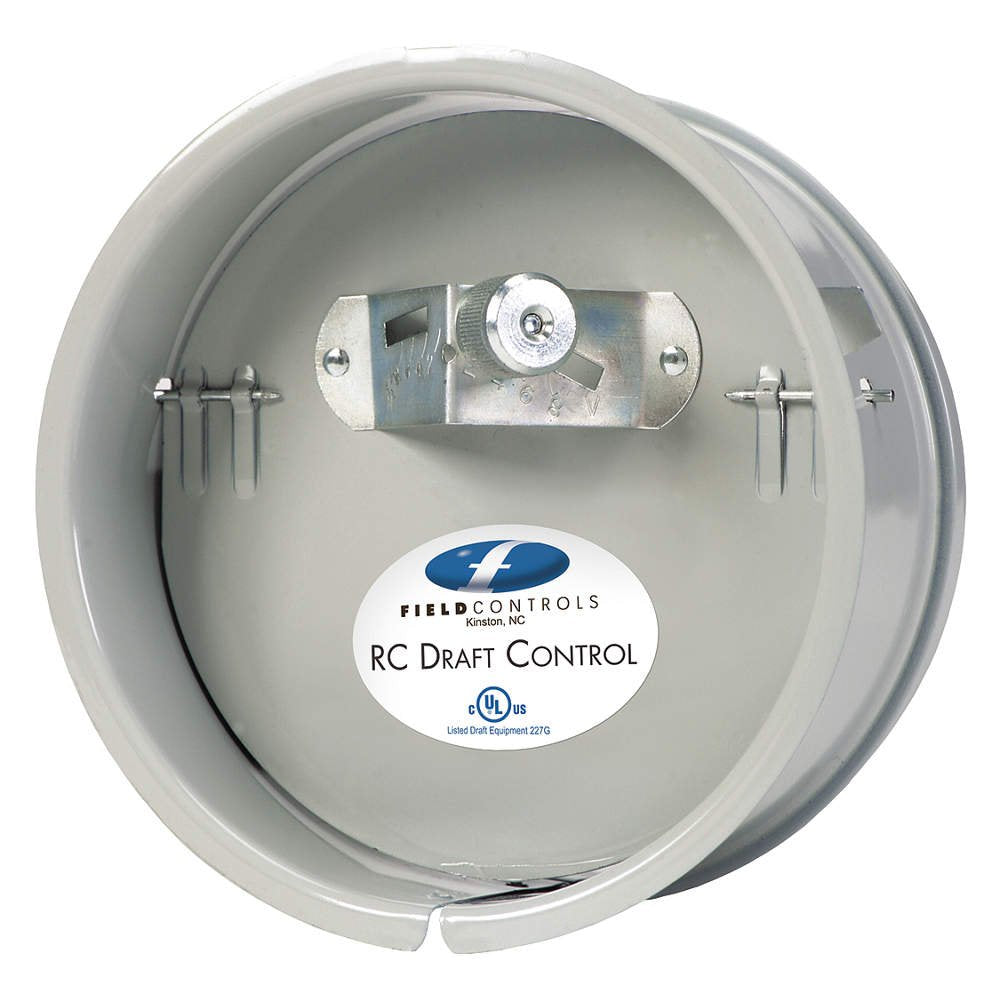 Barometric Draft Control for Oil Wood or Coal by Field Controls