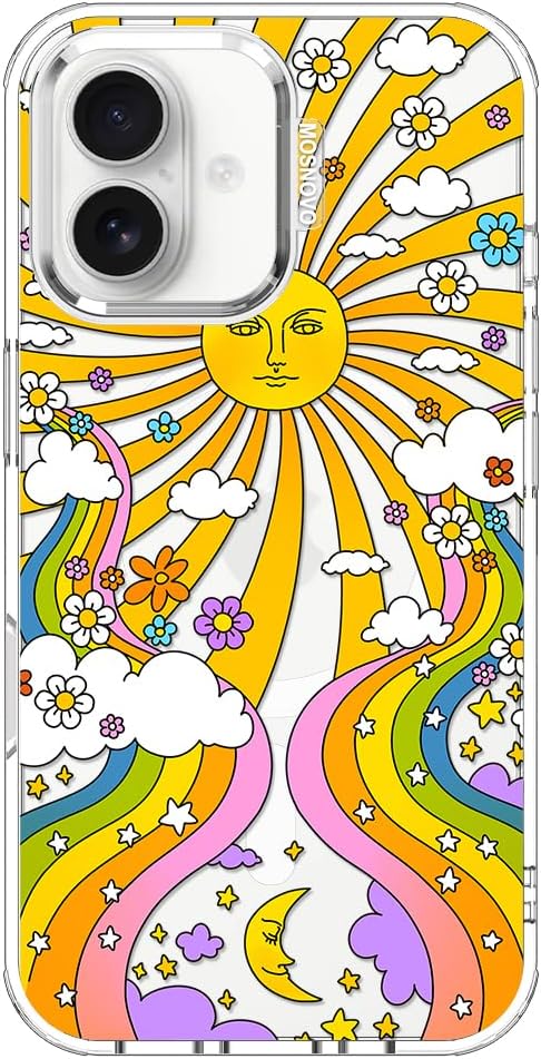 MOSNOVO iPhone 16 Case with Military-Grade Drop Protection