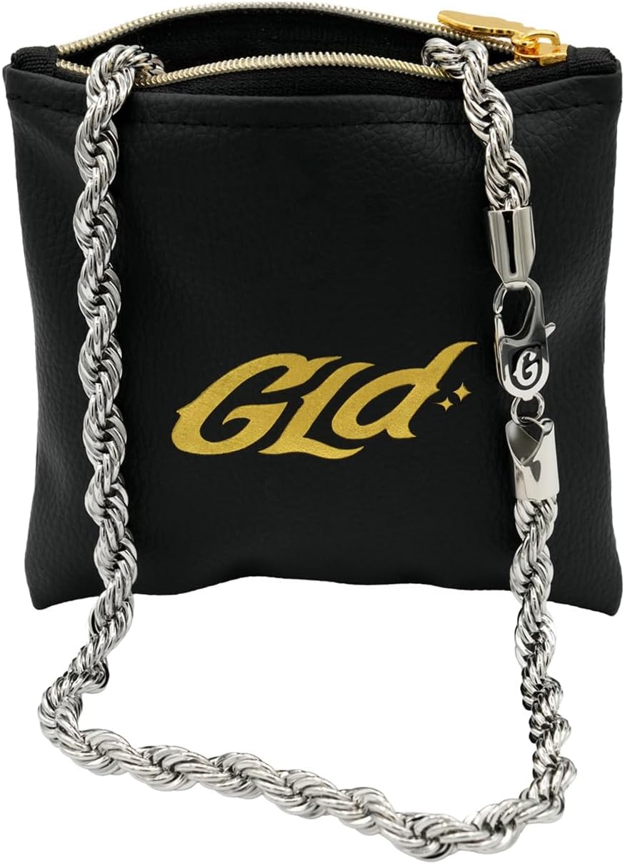 GLD Rope Chain - Gold-Plated Jewelry with Travel Pouch