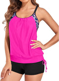 Two Piece Tankini Swimsuit for Women - Tummy Control (Style M8JT)