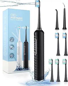 UNINGOPI Electric Toothbrush and Water Flosser Combo for Adults