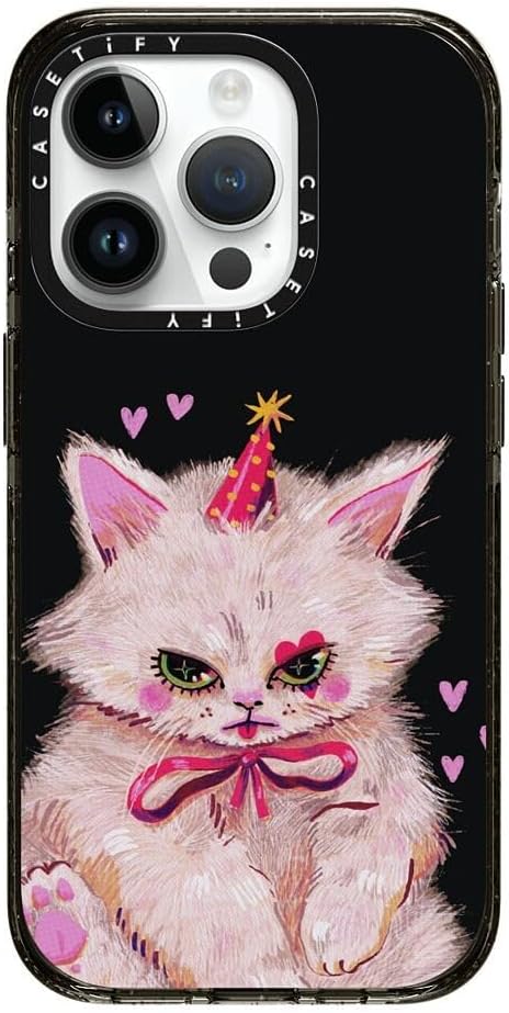 CASETiFY Impact Case for iPhone 15 Pro - Clown Kitty Design