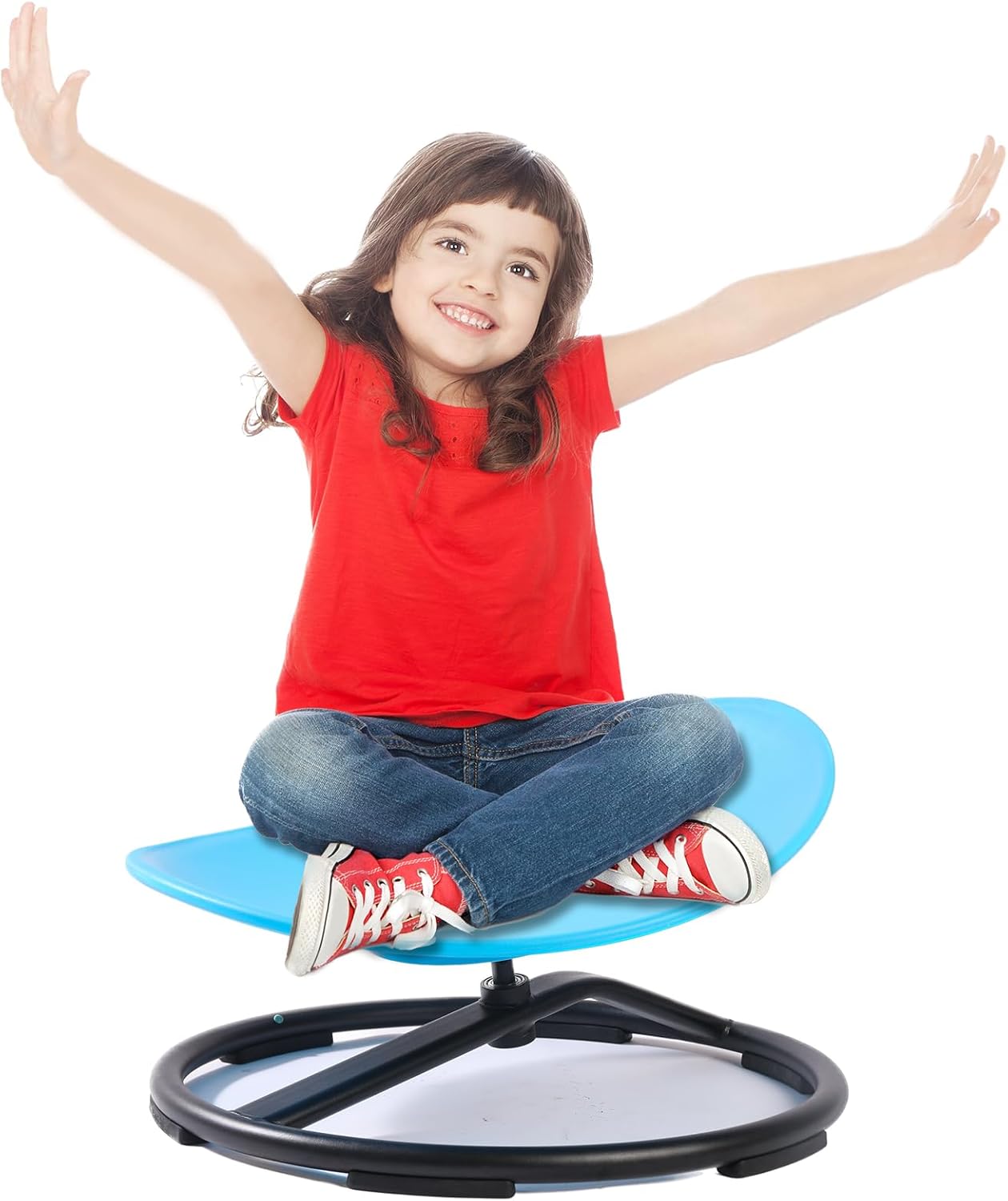 Blue Autism Swivel Chair for Body Coordination
