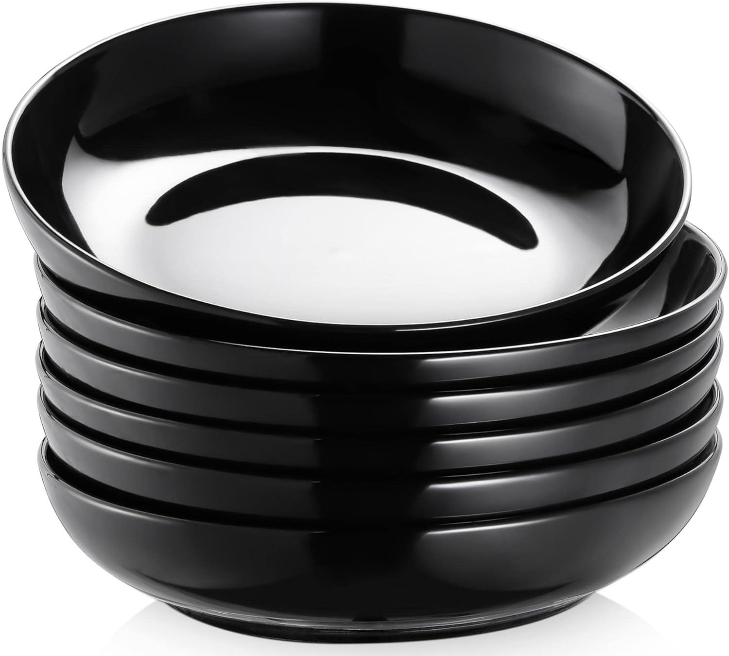 Y YHY Pasta Bowls Set of 6 - Large Capacity Serving Bowls