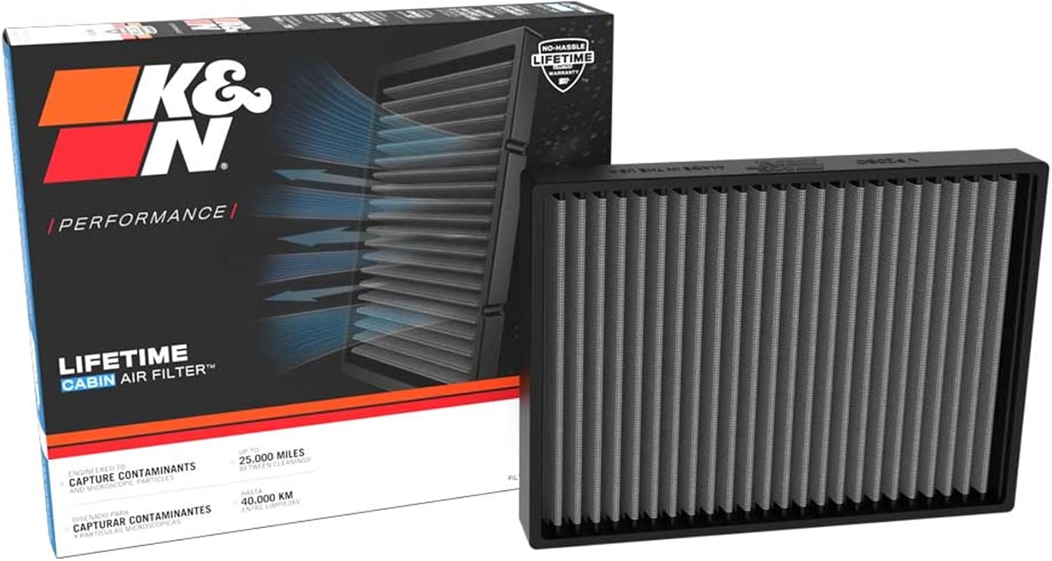 K&N LIFETIME Cabin Air Filter for 2021-2025 Toyota/Lexus Models