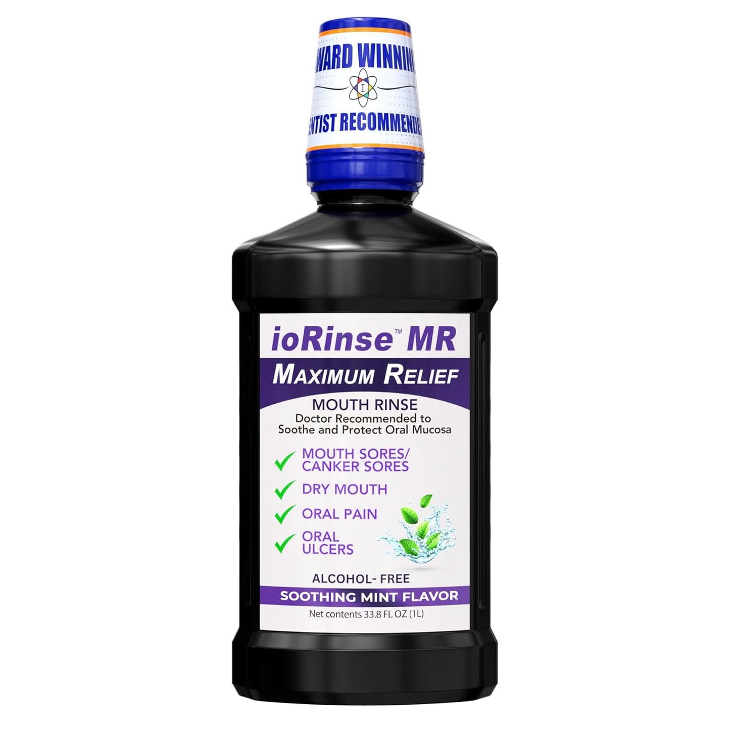 ioRinse MR: Dentist-Recommended Oral Ulcer Rinse for Relief