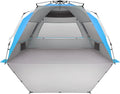 XX-Large Beach Tent Sun Shelter for 5-6 Person - Fast Pop Up Shade
