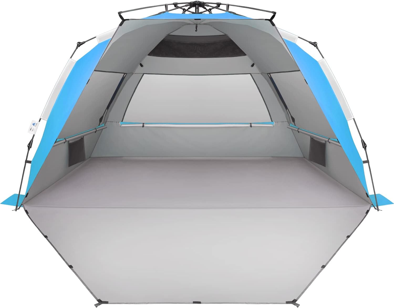 Oileus XX-Large Beach Tent Sun Shelter for 5-6 Person Use