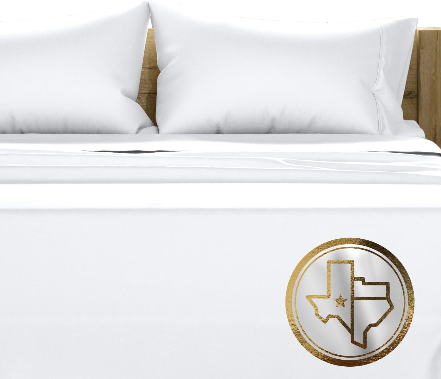 Luxurious 100% Egyptian Cotton King White Sheet Set - 1000 TC