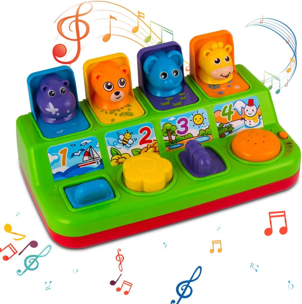 Interactive Music Animal Toy - Stimulate Toddler's Senses!