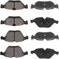 CCIYU D918 D1267 8pcs Front & Rear Brake Pads for BMW Models