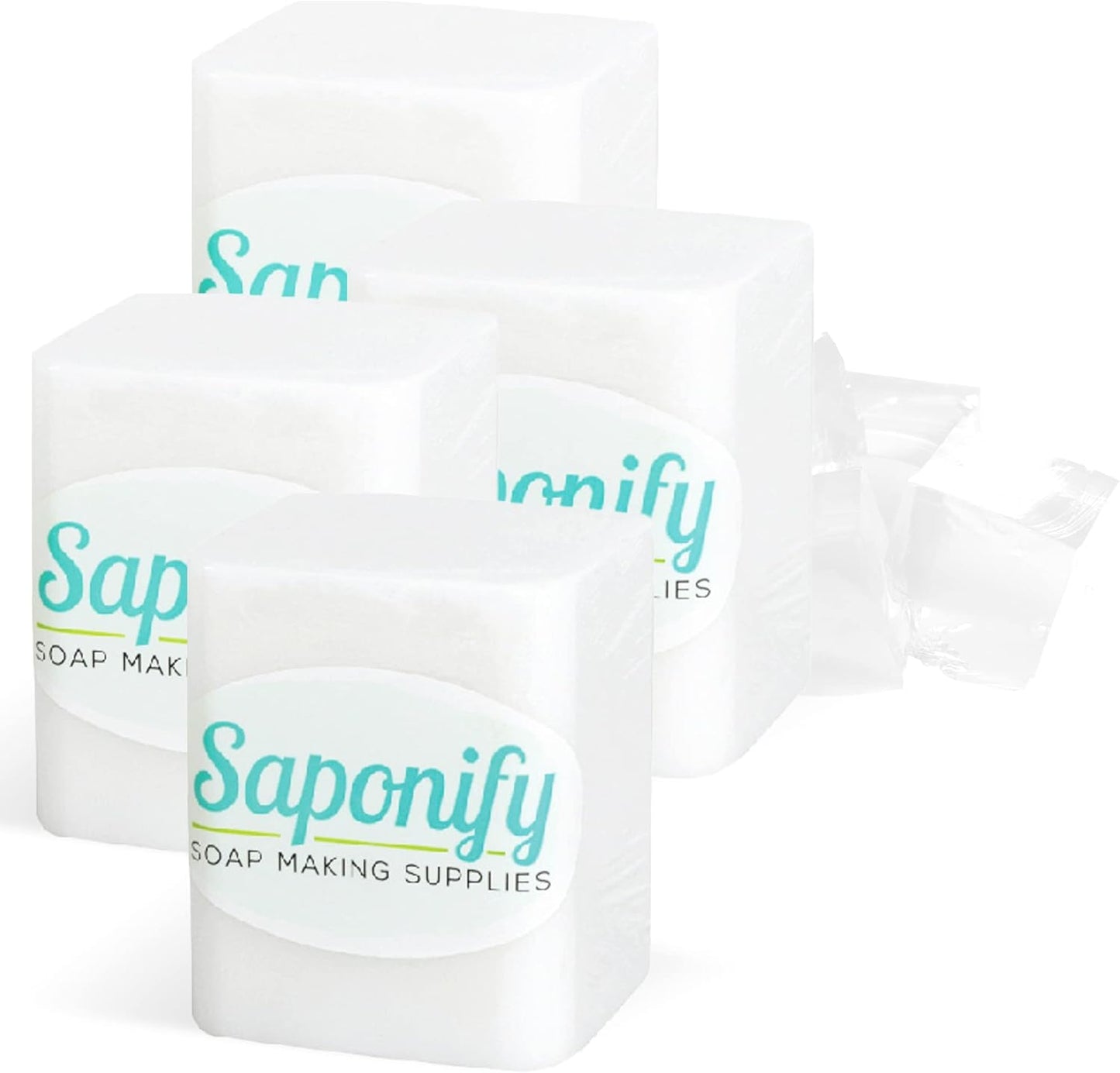 Saponify 4Lb White Soap Base for Easy DIY Soap Making