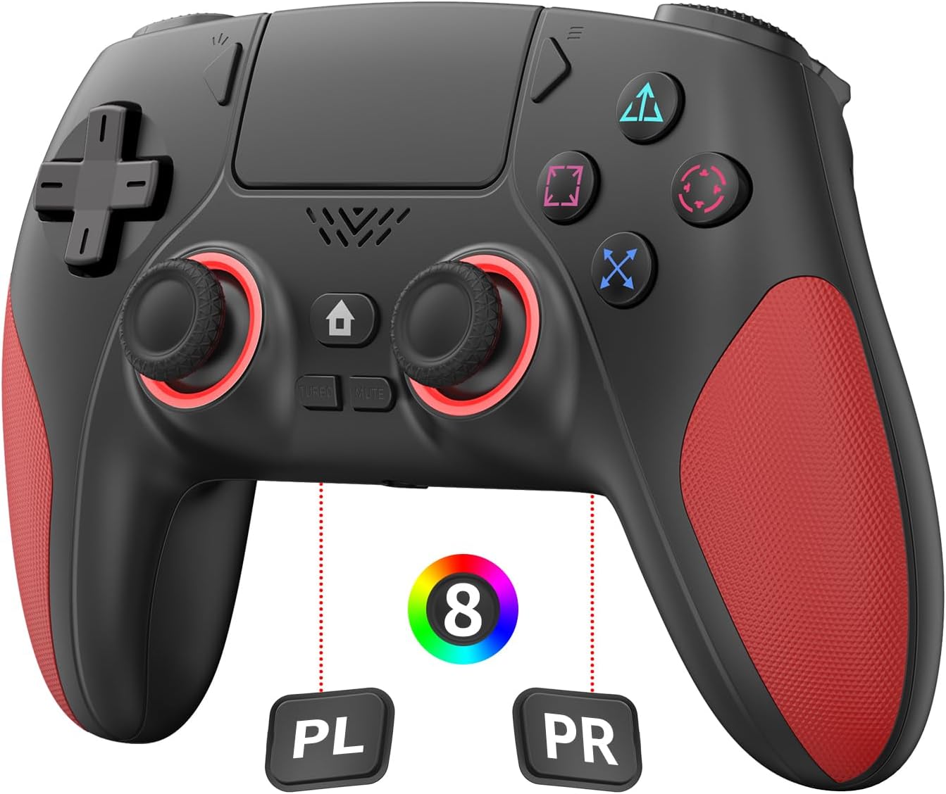 Kamylorus Wireless Controller for PS-5 with Dual Vibration