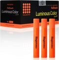 Hagoromo Fulltouch Luminous Chalk 72 Pcs - Bright, Dustless Classroom