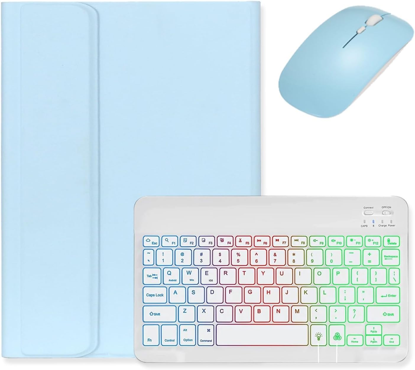Backlit Keyboard Case for iPad Pro 13 inch with Mouse Set