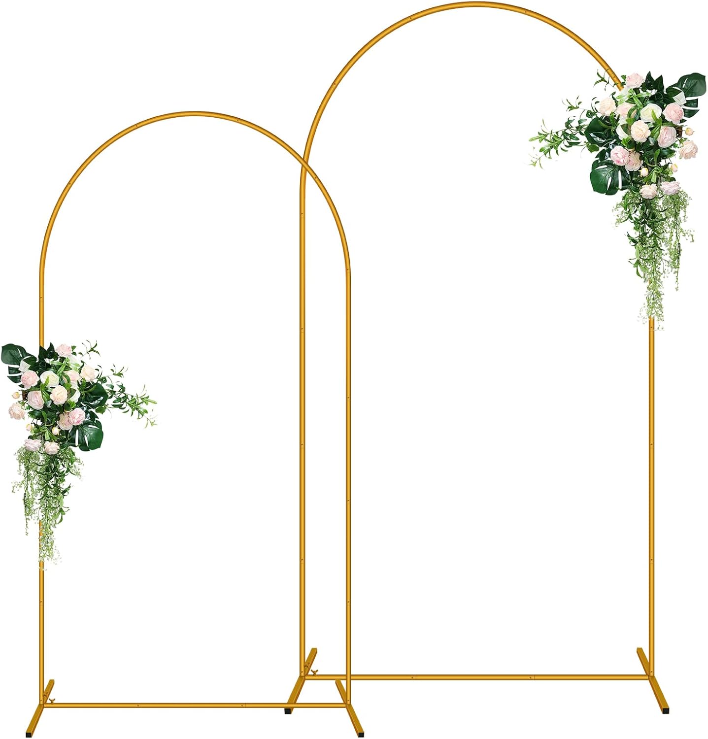 Elegant 2 Pack Arch Backdrop Stand for Stunning Party Decor