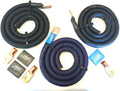 Sky High Oversized 1/0 Gauge Big 3 Upgrade Blue/Black - Fix Dim Lights
