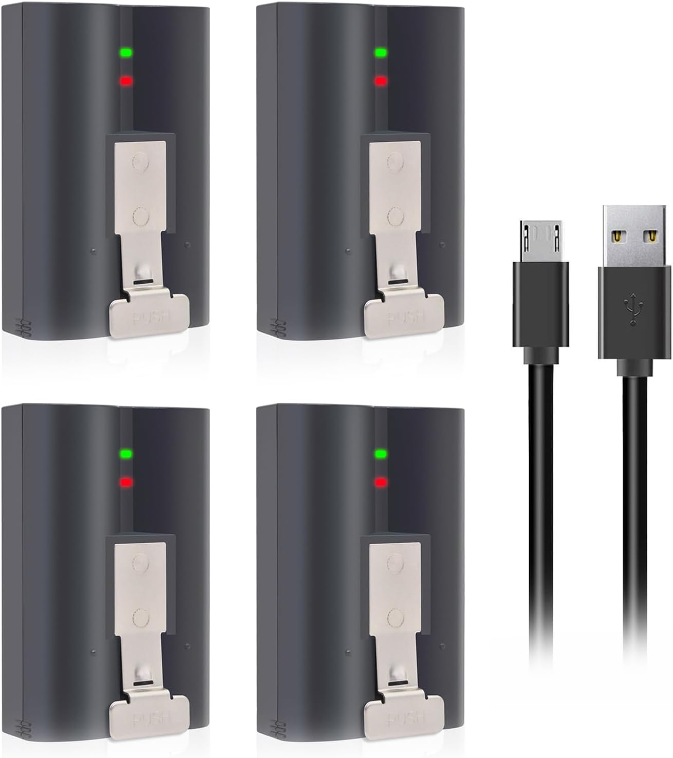 Enhanced Performance Rechargeable Lithium V4 Batteries