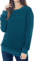 Fleece Maternity Nursing Sweatshirt Long Sleeve - Warm, Easy Nursing