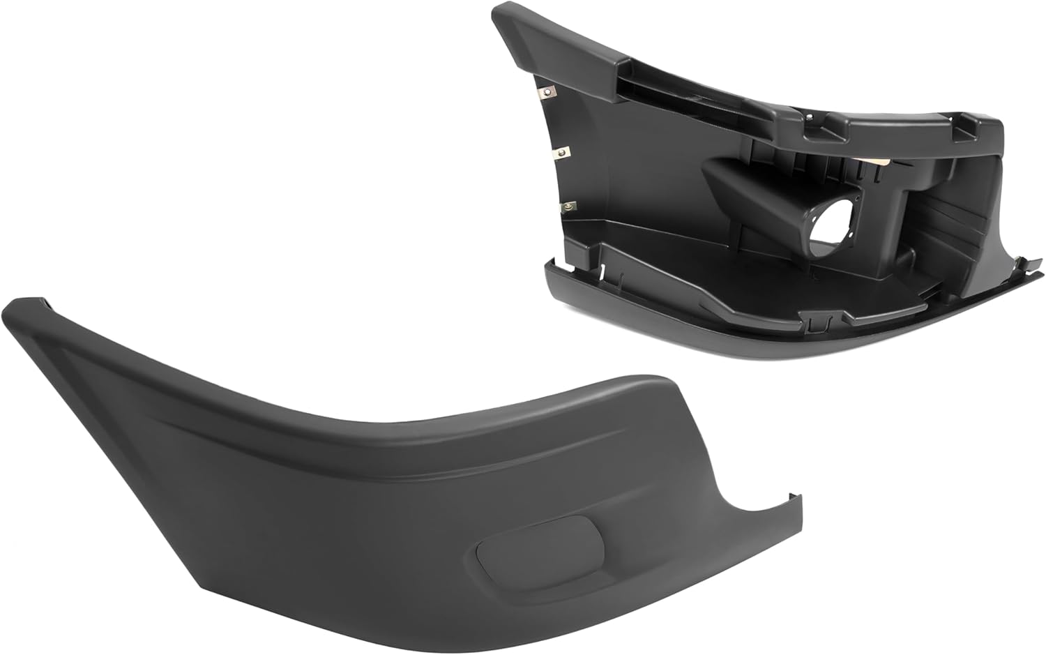 KUAFU RH Front Bumper End Cap for 2008-2017 Freightliner