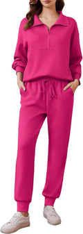 PINSPARK 2 Piece Tracksuit Joggers Set for Women - Cozy Travel Fit
