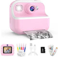 Kids Camera Instant Print 1080P HD Dual Lens Selfie Camera - Fun Gift