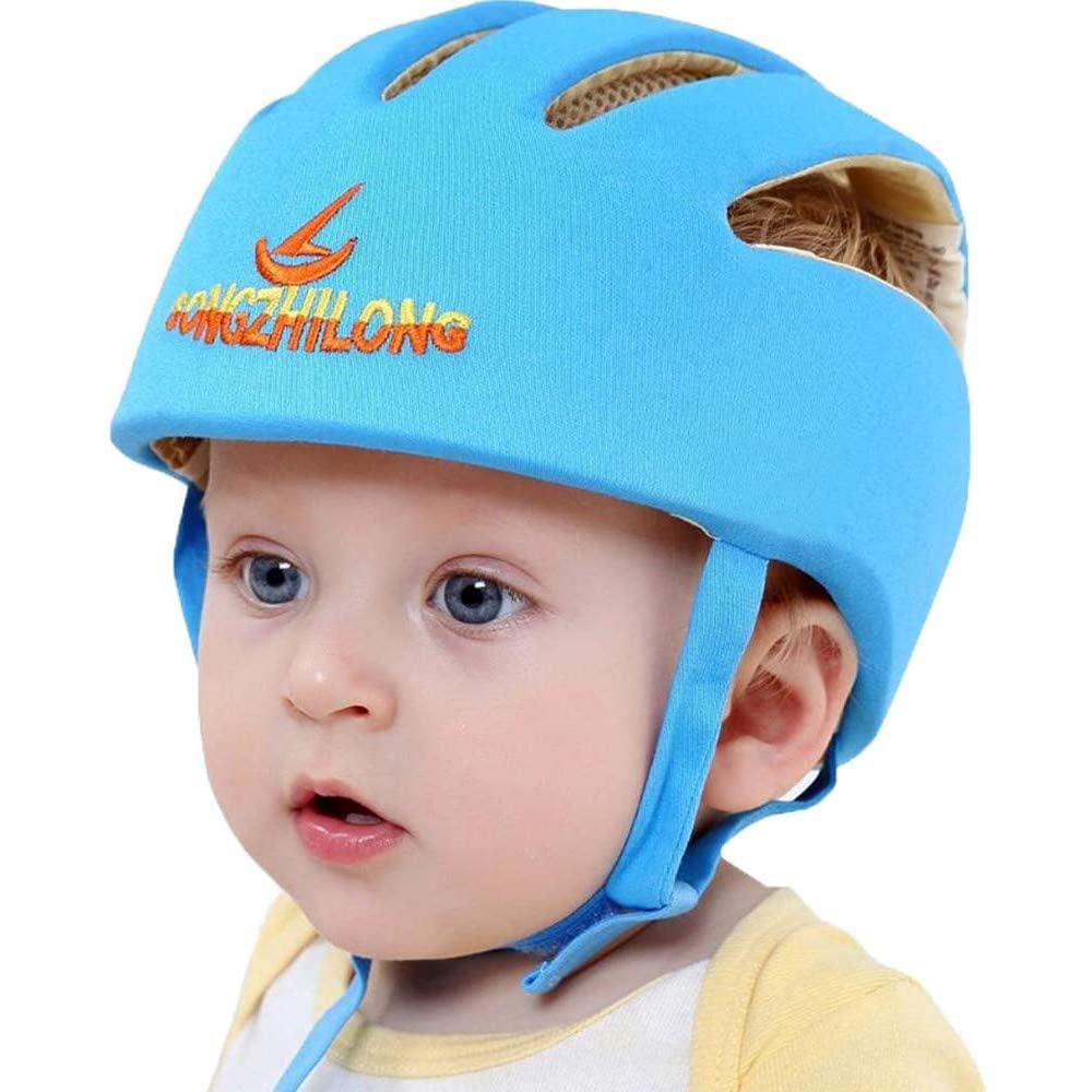 Blue Baby Head Protector for Safety & Comfort