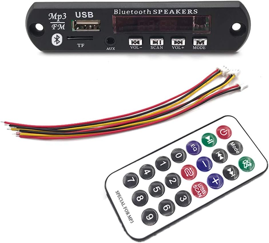 HiLetgo 12V Bluetooth Audio Module w/ LCD