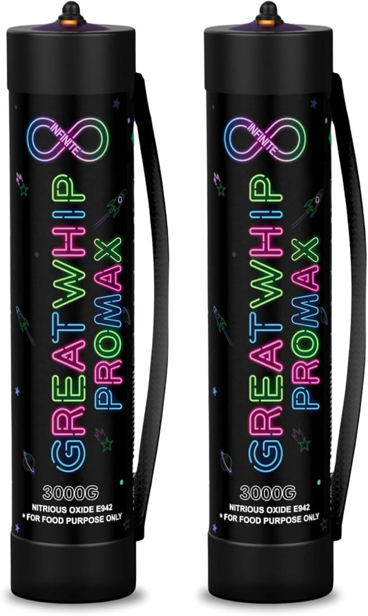 3000g Whip Cream Chargers Set, GreatWhip