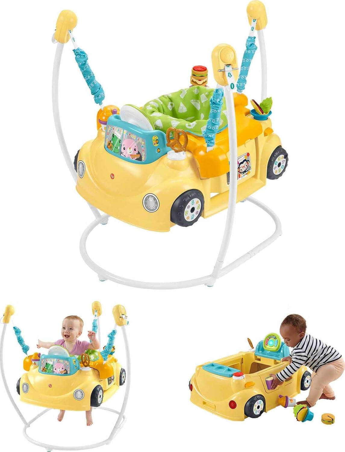 Fisher-Price 2-in-1 Jumperoo: Music & Lights Fun